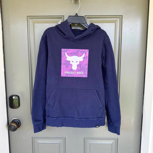 Project Rock Rival Fleece‎ Theme Hoodie Large - Picture 1 of 3